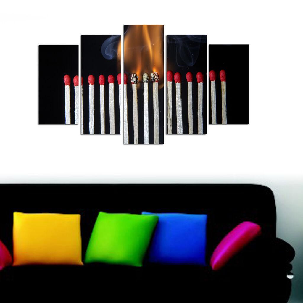 Wallity Set Slika 5M-57, 5 Delova