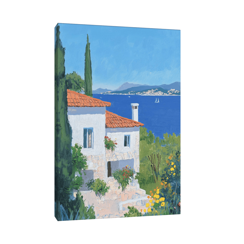 Canvas Slika na platnu Mediteran, Bez rama, 80x120cm