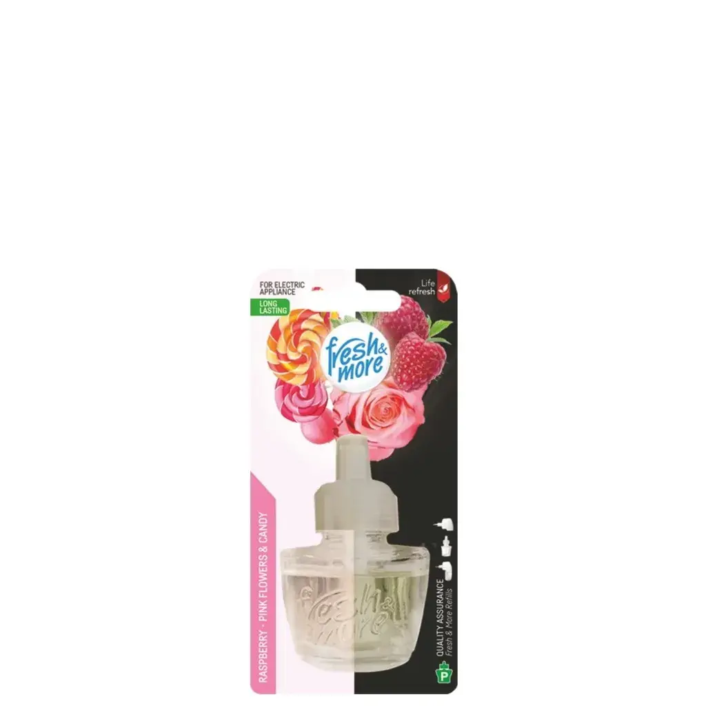 Fresh & More Dopuna za električni osveživač prostora, Raspberry & Candy, 19 ml