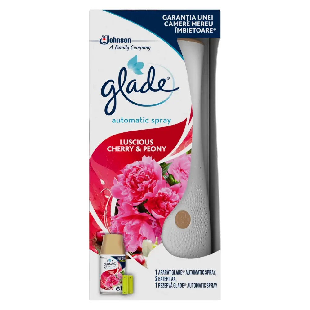 Glade Komplet osveživač FM Peony & Cherry, 269 ml