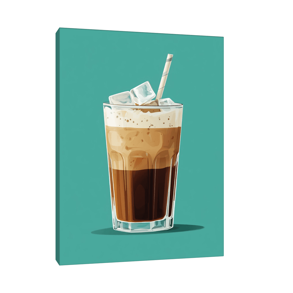 Canvas Slika na platnu Coffee time, Bez rama, 30x40cm