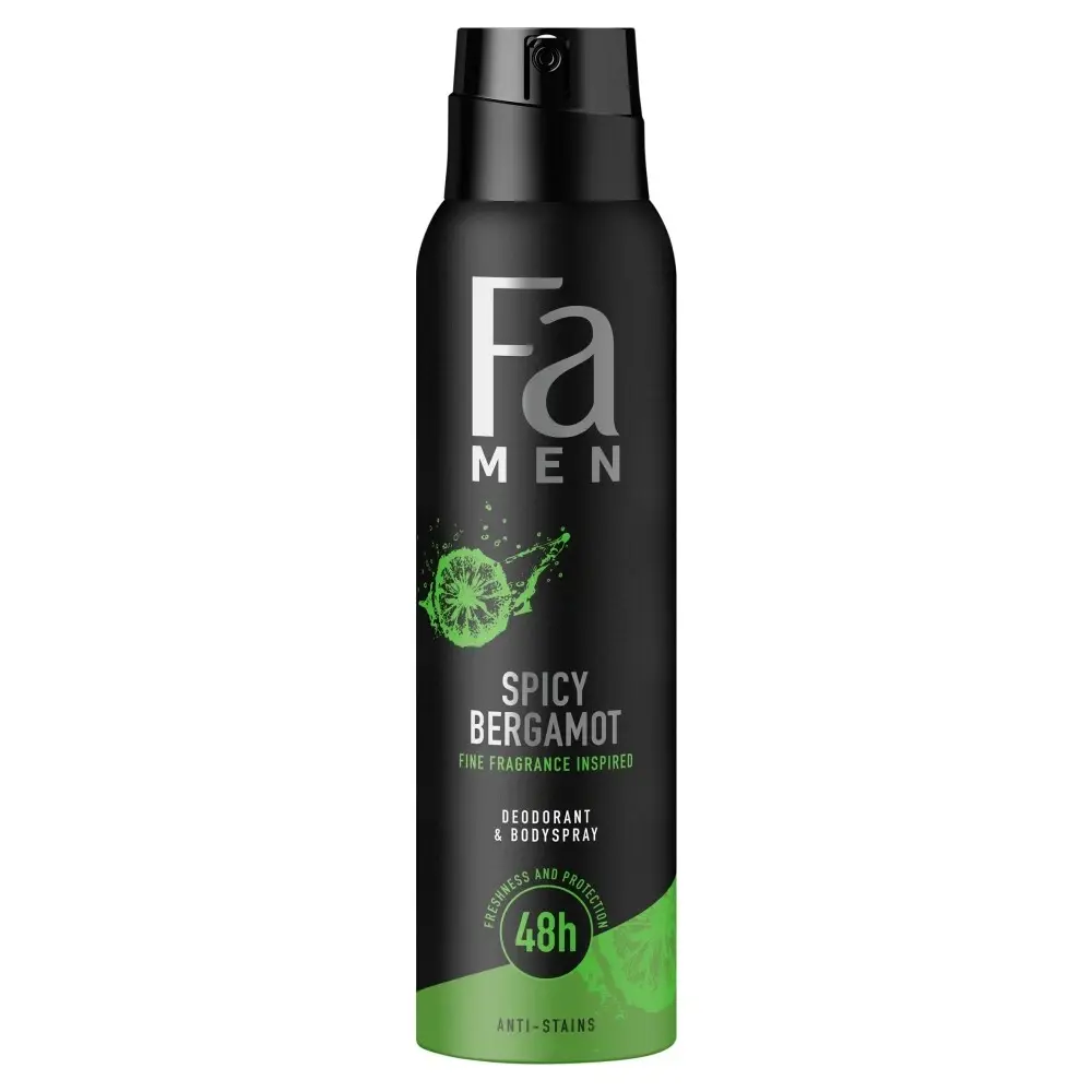 Fa Muški dezodorans Spicy Bergamot, 150 ml