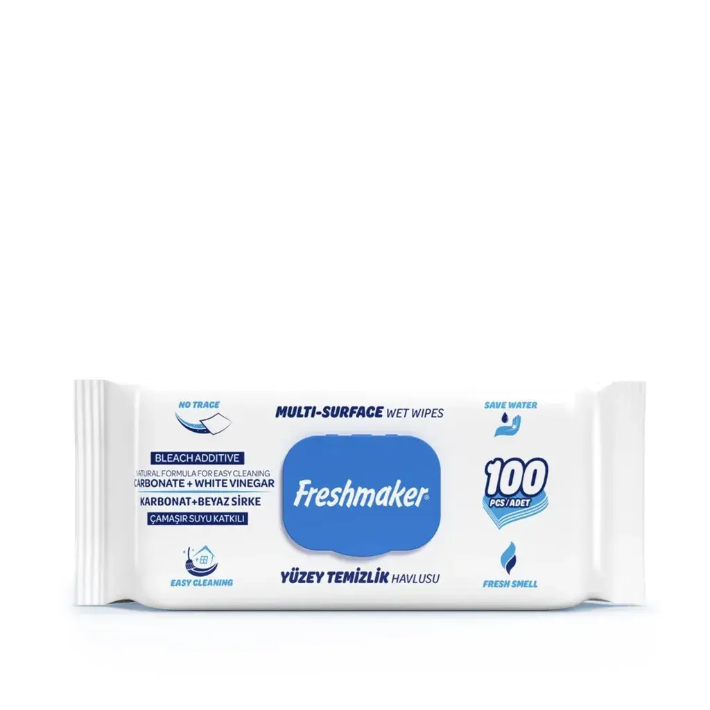 Fresh Vlažne maramice za čišćenje, Univerzalne, 100 komada