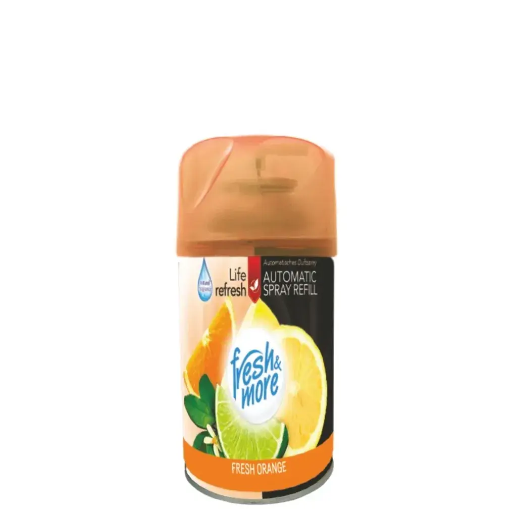 Fresh & More Dopuna za automatski osveživač prostora Fresh Orange, 250 ml