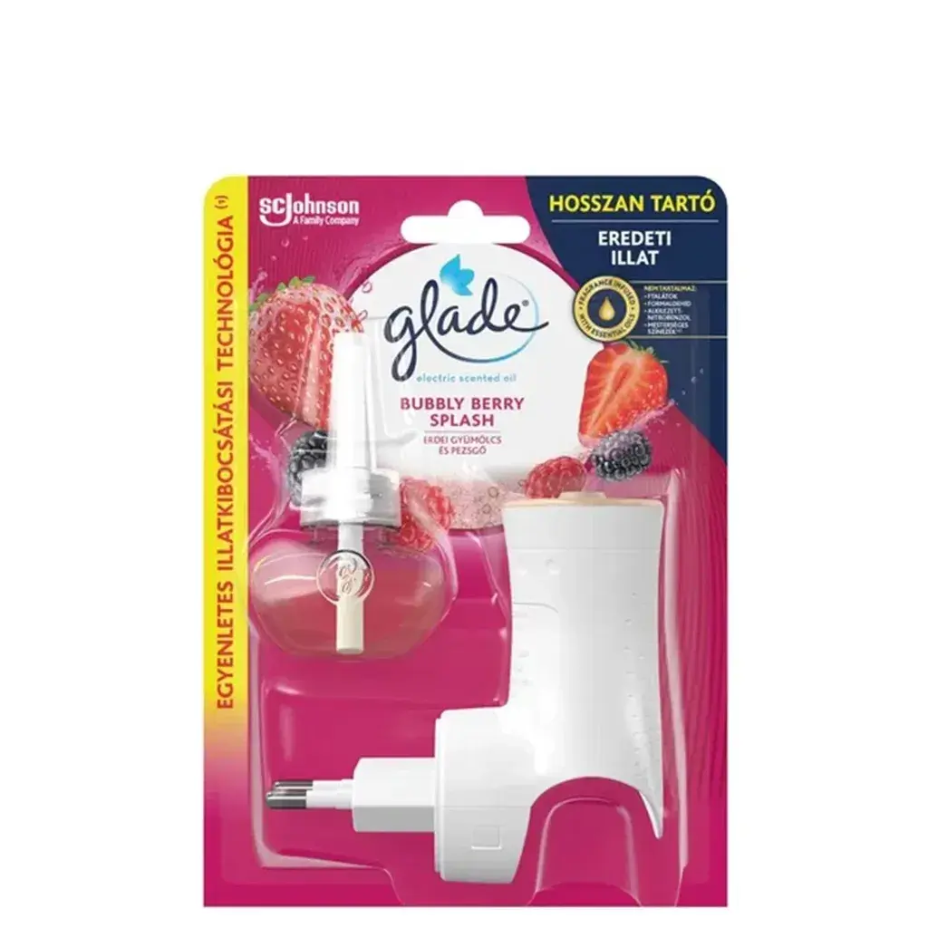 Glade Osveživač električni komplet Bubble Berry, 20 ml