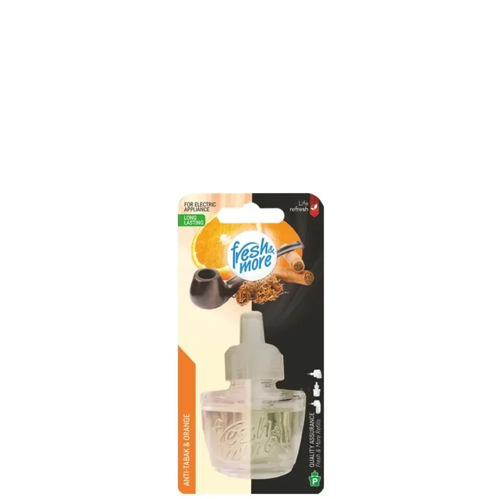 Fresh & More Dopuna za električni osveživač prostora, Anti Tabacco, 19 ml