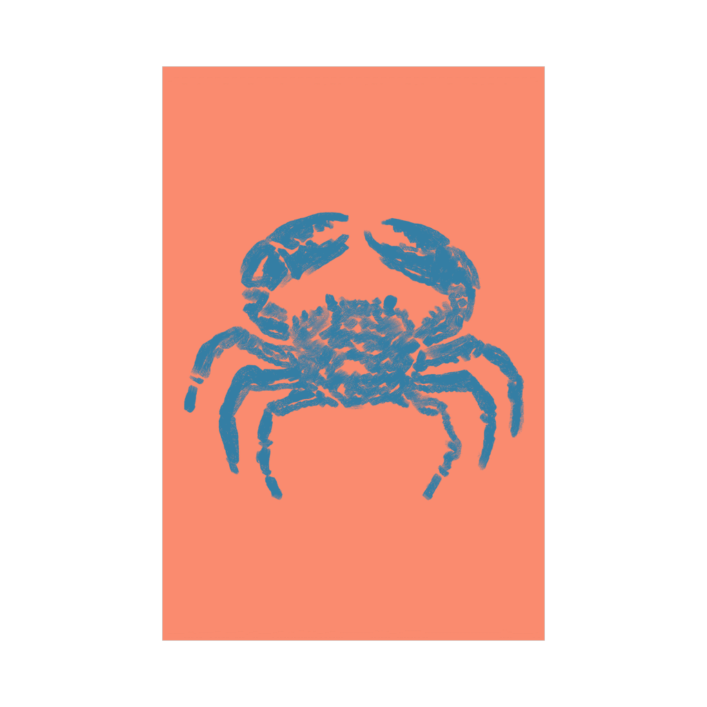 Canvas Slika na platnu Plava kraba, 80x120cm