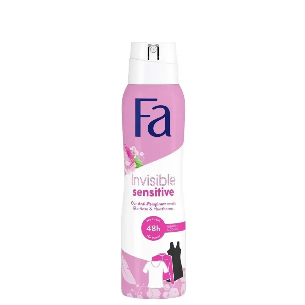 Fa Đenski dezodorans Invisible Sensitive, 150 ml