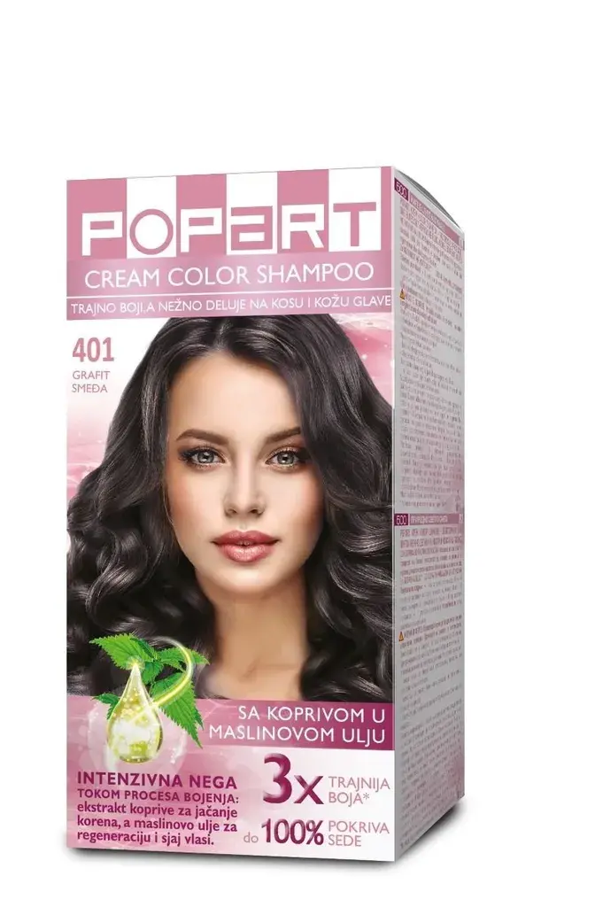 Still Kolor šampon Popart 401, Grafit smeđa