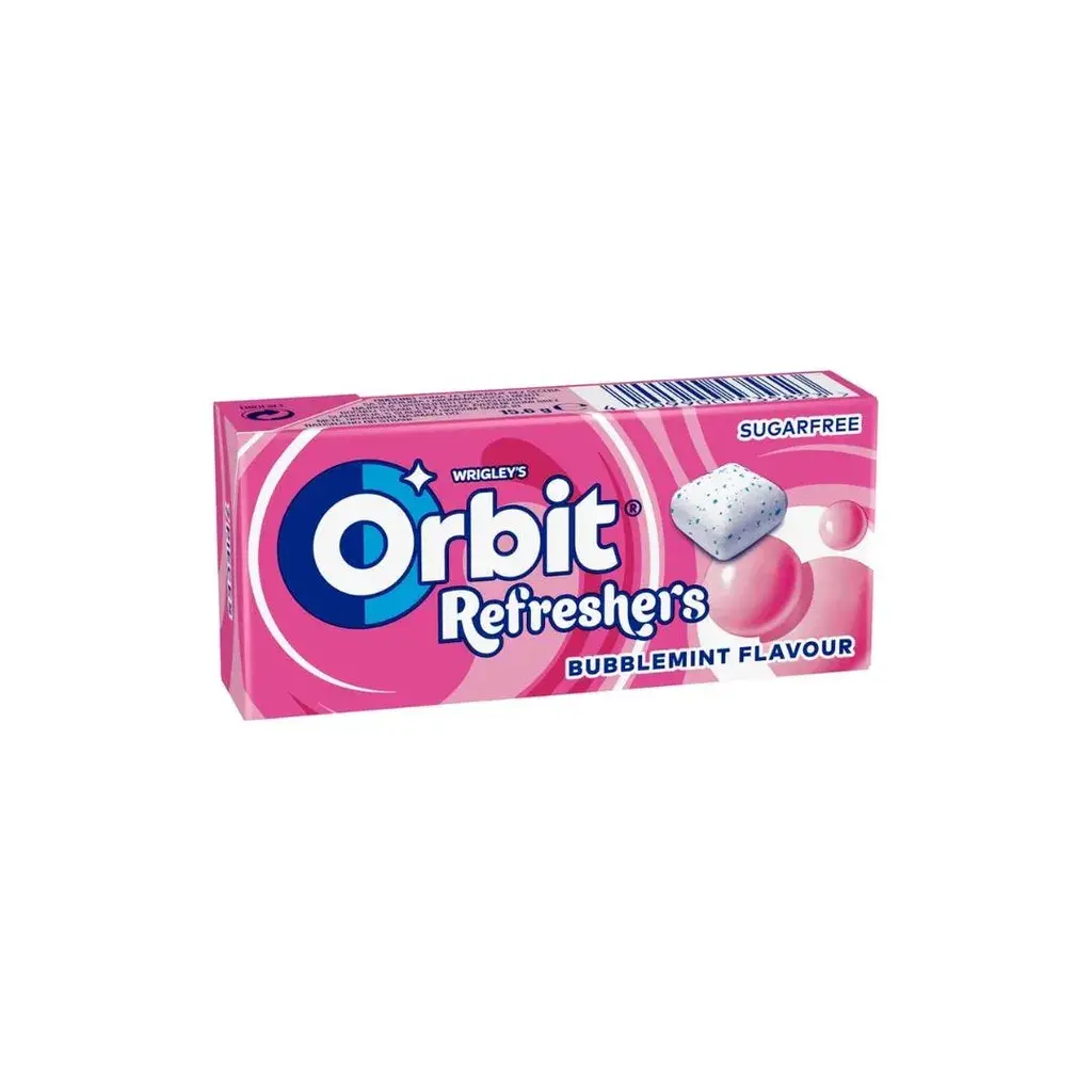 Orbit Žvake Refreshers Bubblemint, 15.6 g