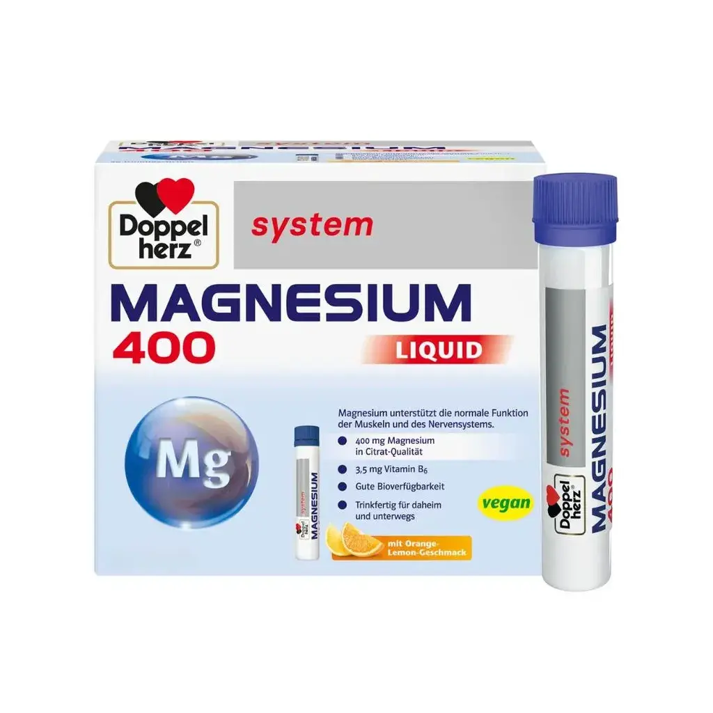 Doppel Herz Magnezijum 400 Liquid, 10x25ml