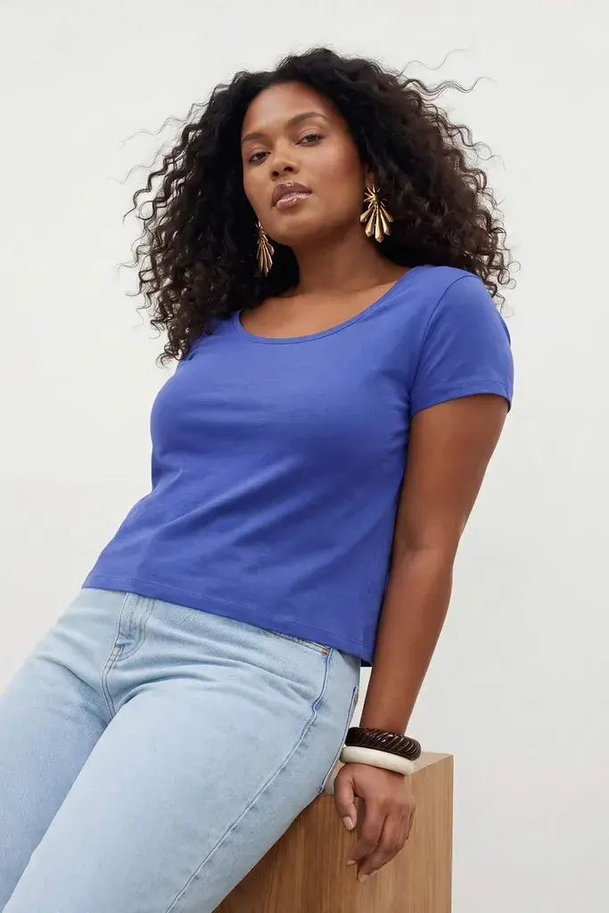 Trendyol Curve Ženska bluza Tbbss26Af00105, Plava