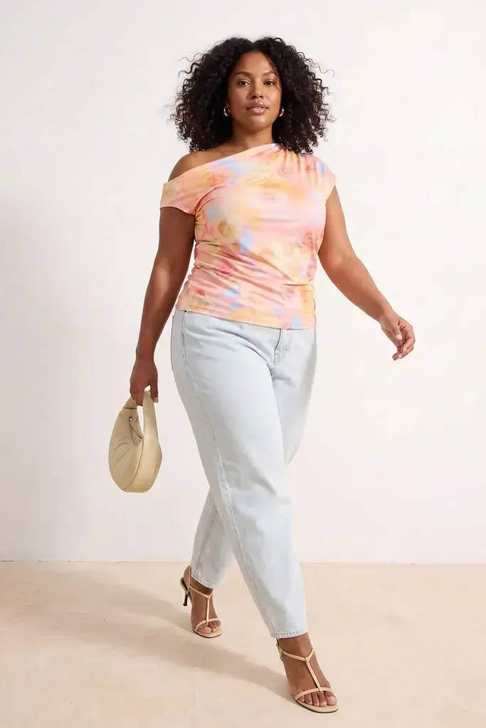 Trendyol Curve Ženska bluza Tbbss26Af00148, Šarena