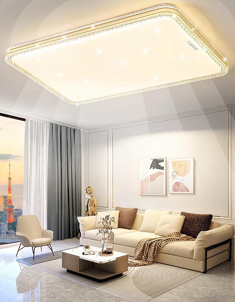 Sanxingzhaoming Plafonska lampa LED, 168 W, 220 V, Bela