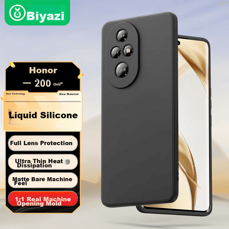 Biaze Maska za mobilni telefon Honor 200, Crna