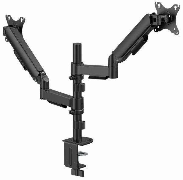 Gembird nosač za dva monitora MA-DA2P-02, 17"-32", do 9 kg