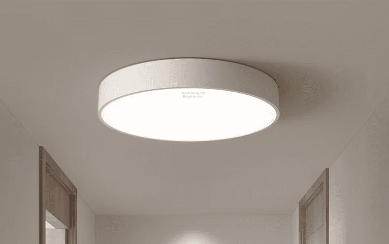 Sanxingzhaoming Plafonska lampa LED, 8 W, Bela