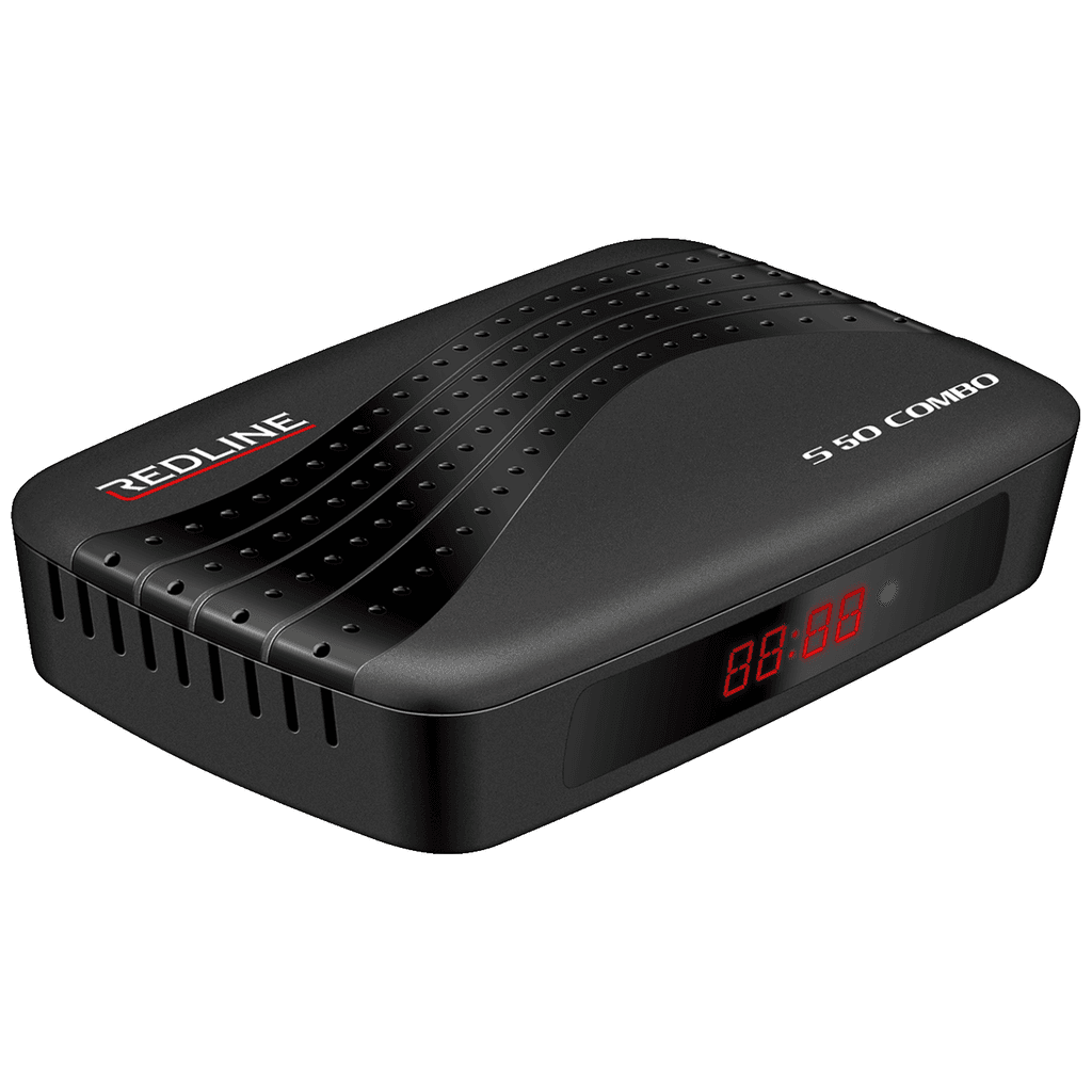 Redline kombinovani priјemnik DVB-S2/T2/C, Full HD, HDMI, USB, S50 kombinovani, crni