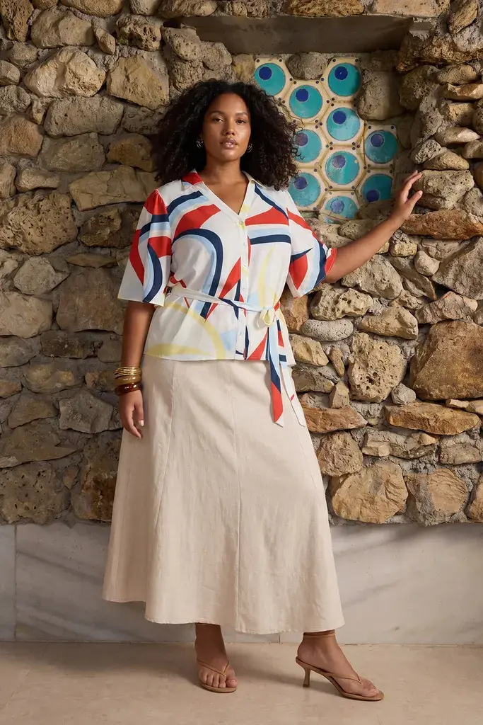 Trendyol Curve Ženska bluza TBBSS26AF00127, Šarena