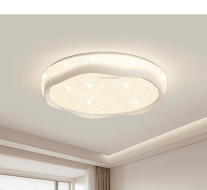 Sanxingzhaoming Plafonska lampa LED, 48 W, Bela