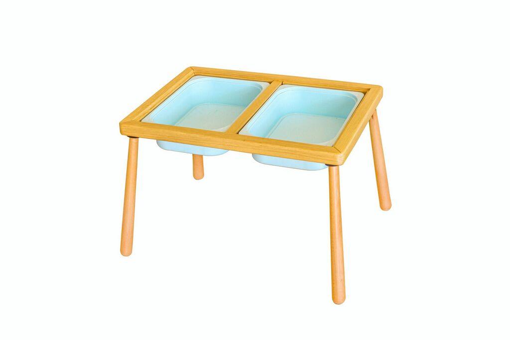 Hanah Home Dečiji sto, 53x52x74 cm, Plavi