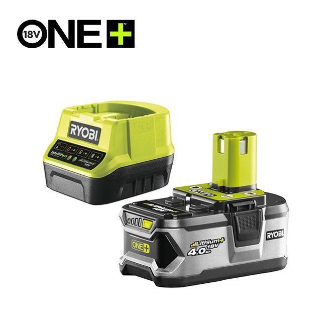 Ryobi Set punjač baterija i baterija, 4.0Ah, 18V ONE+, RC18120-140X