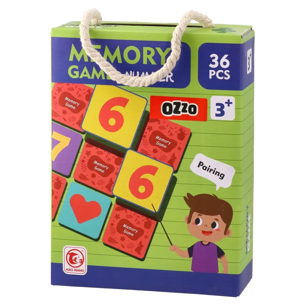 Hao Xiang Edukativna igra Memory game Numbers, 36 delova