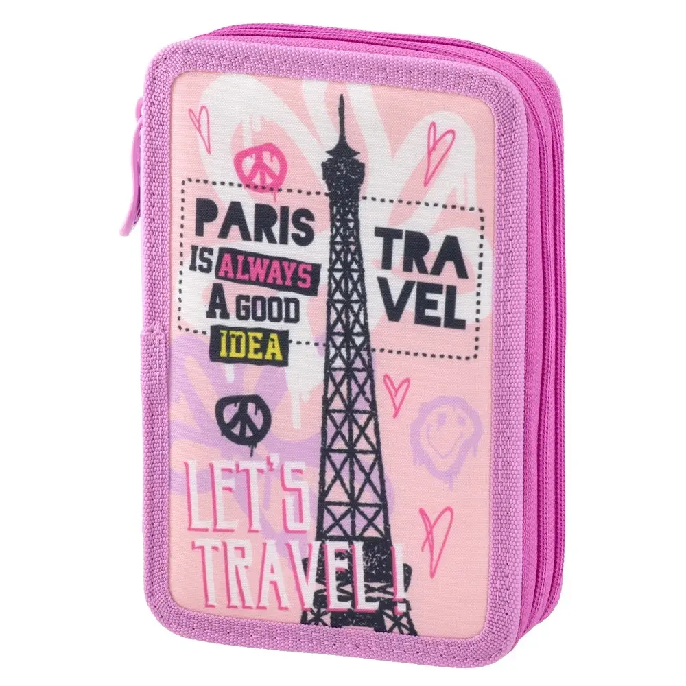 Sazio Neo Puna pernica Paris Smile, 2 pregrade, Roze