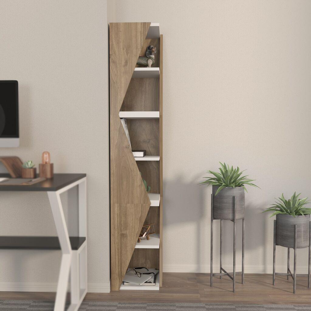 Hanah Home Polica za kuću Arrow, 31,8x165x31,8 cm, Boje hrasta