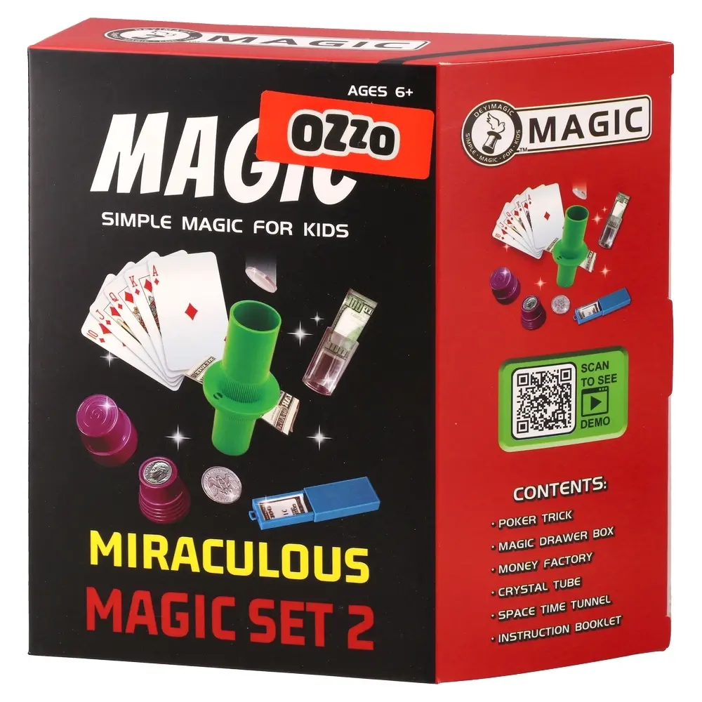 Ozzo Set sa magičnim trikovima Miraculous Magic set 2