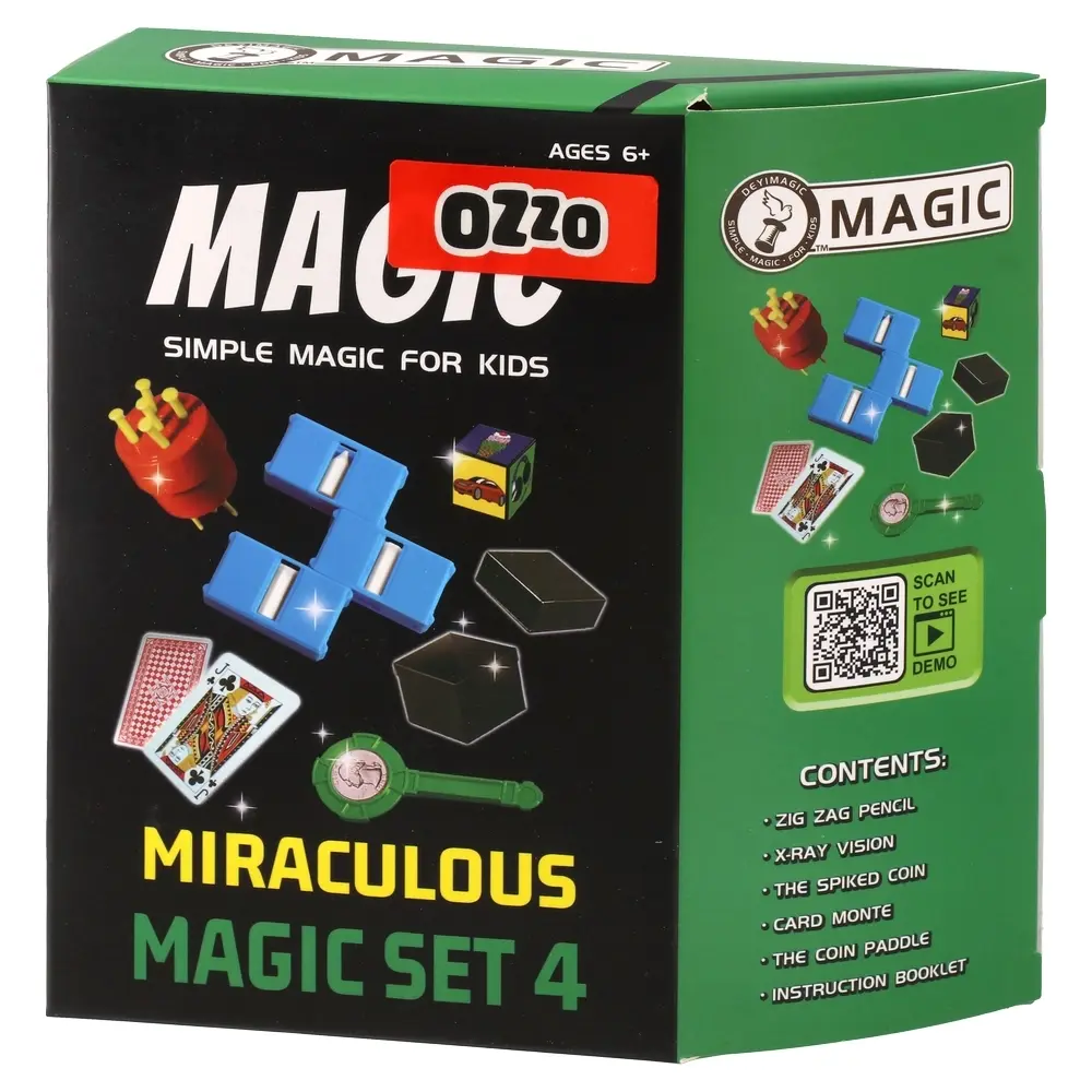 Ozzo Set sa magičnim trikovima Miraculous Magic set 4