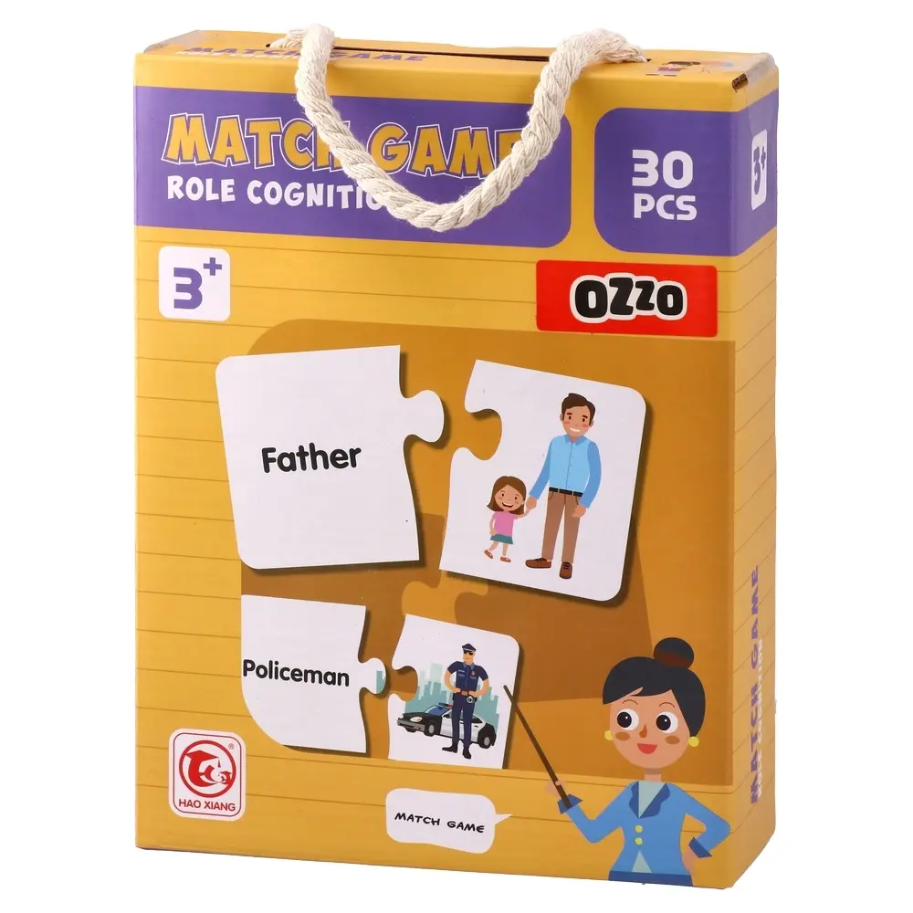 Hao Xiang Edukativna igra Match game Role recognition, 30 delova