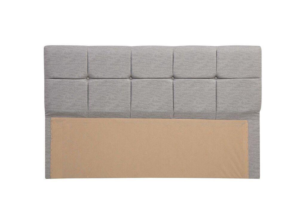 Hanah Home Uzglavlje za krevet Vitalia 160, 97x160x7 cm, Siva