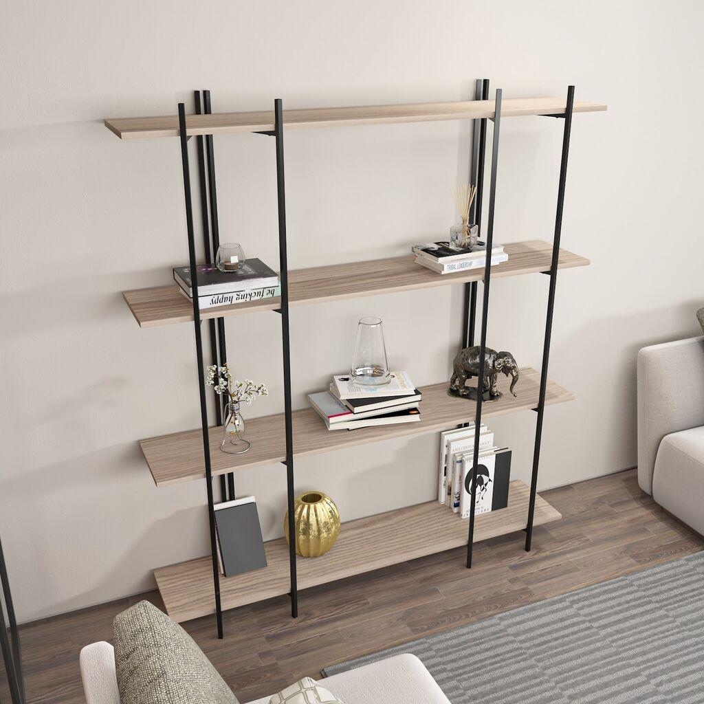 Hanah Home Polica za kuću Moss, 160x180x29,6 cm, Smeđa