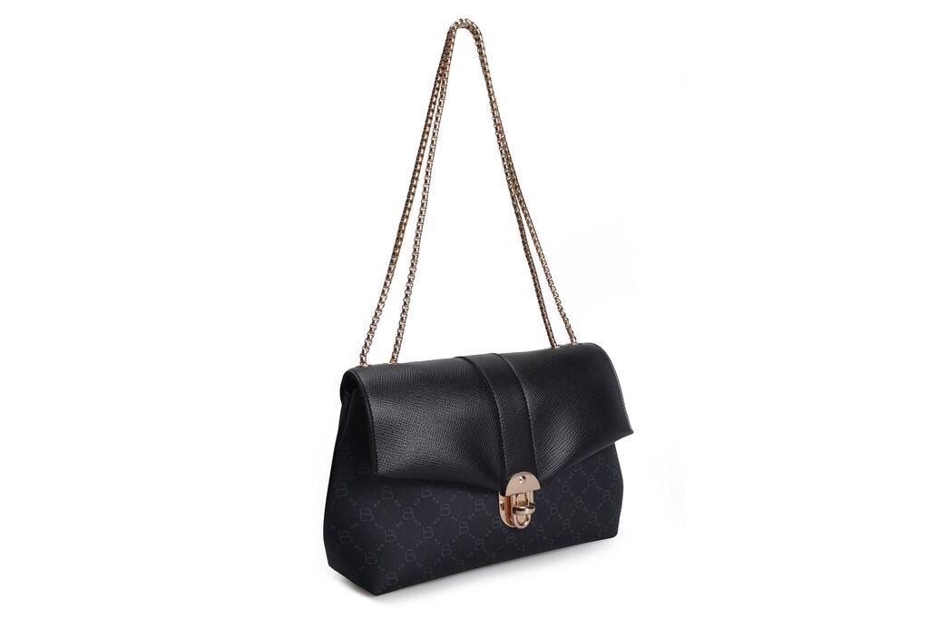 Lucky Bees Ženska torba 1228 v2, Crno-tamnosiva