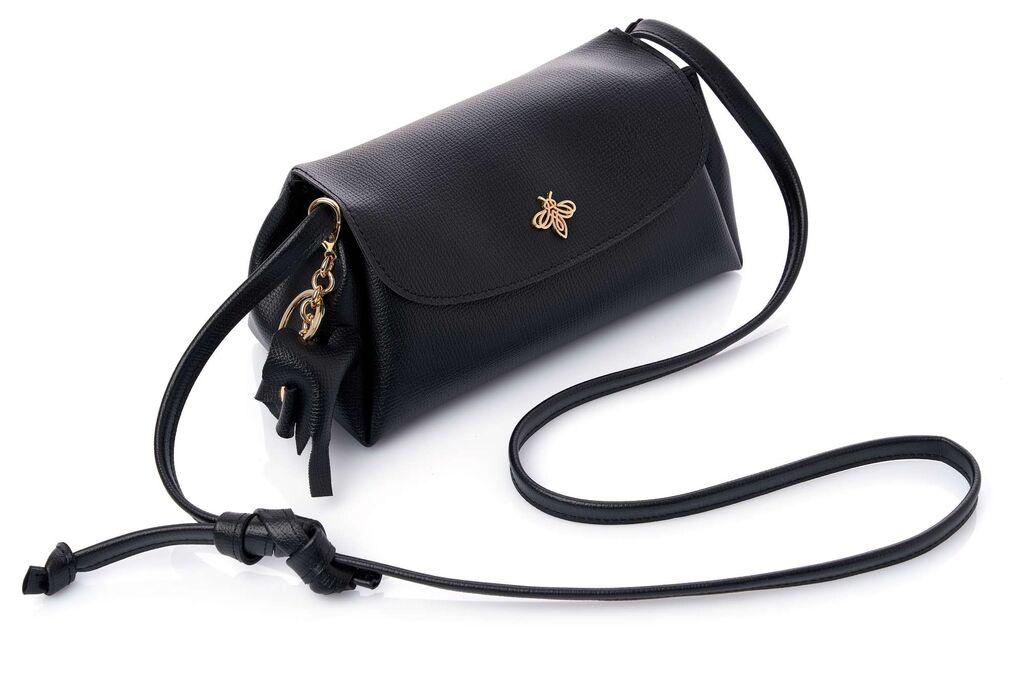 Lucky Bees Ženska torba Ava, Crna