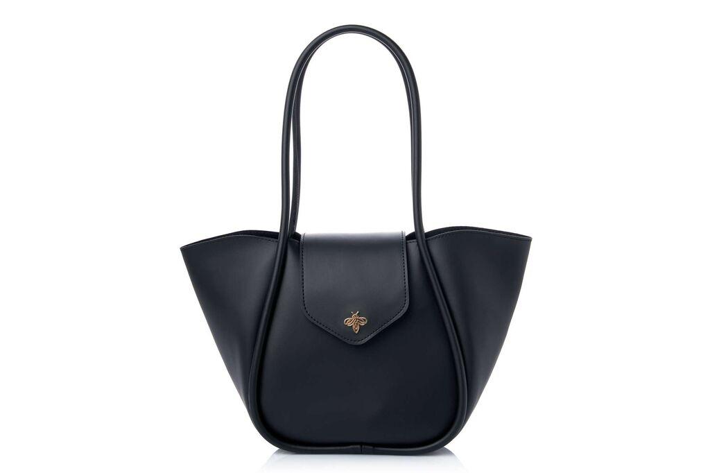 Lucky Bees Ženska torba Greta, Crna