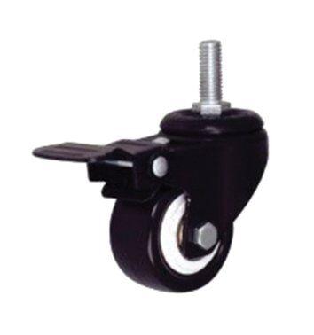 Poljobit Točak ojačani okretan sa kočnicom na šrafu, 40 mm