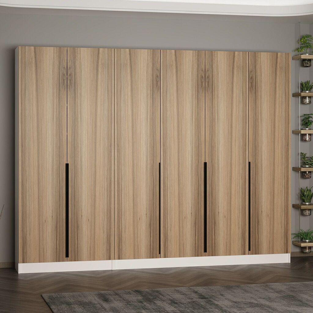 Hanah Home Ormar Noah-8279, 270x210x35 cm, Boje hrasta