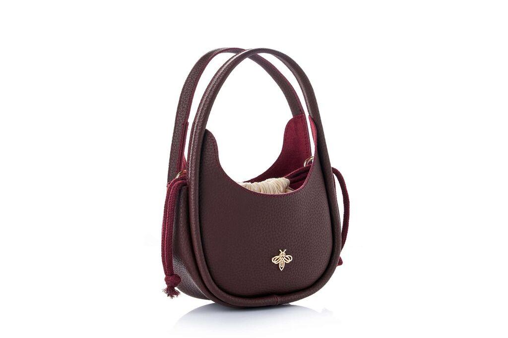 Lucky Bees Ženska torba Hedy, Bordo