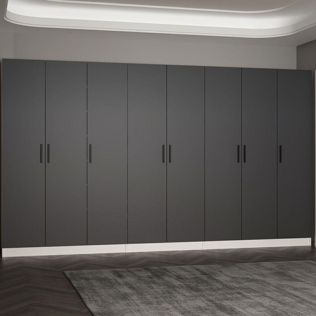 Hanah Home Ormar Noah-8218, 360x210x35 cm, Antracit