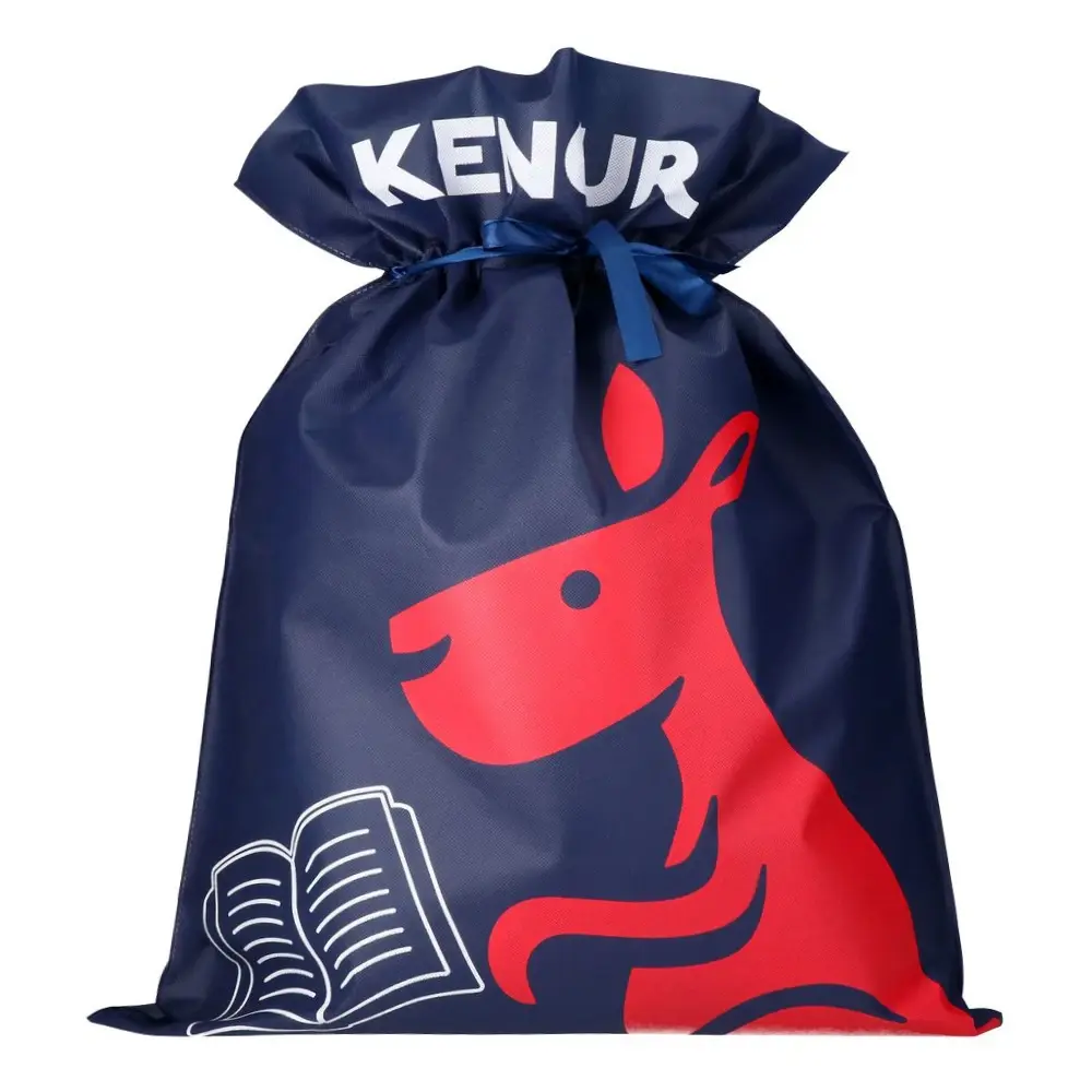 Kengur Novogodišnja vrećica za poklon, XL, Teget