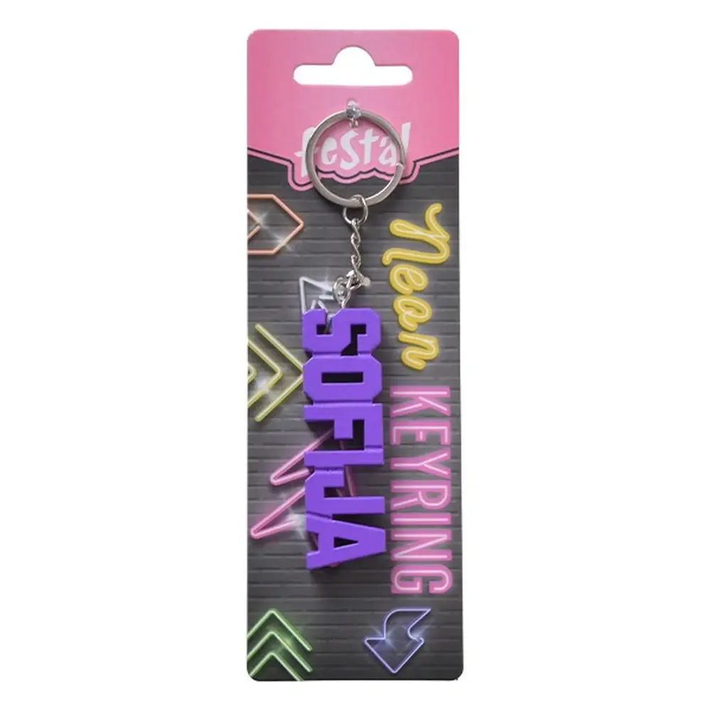 Festa Privezak za ključeve Sofija, Neonski, Ljubičasti