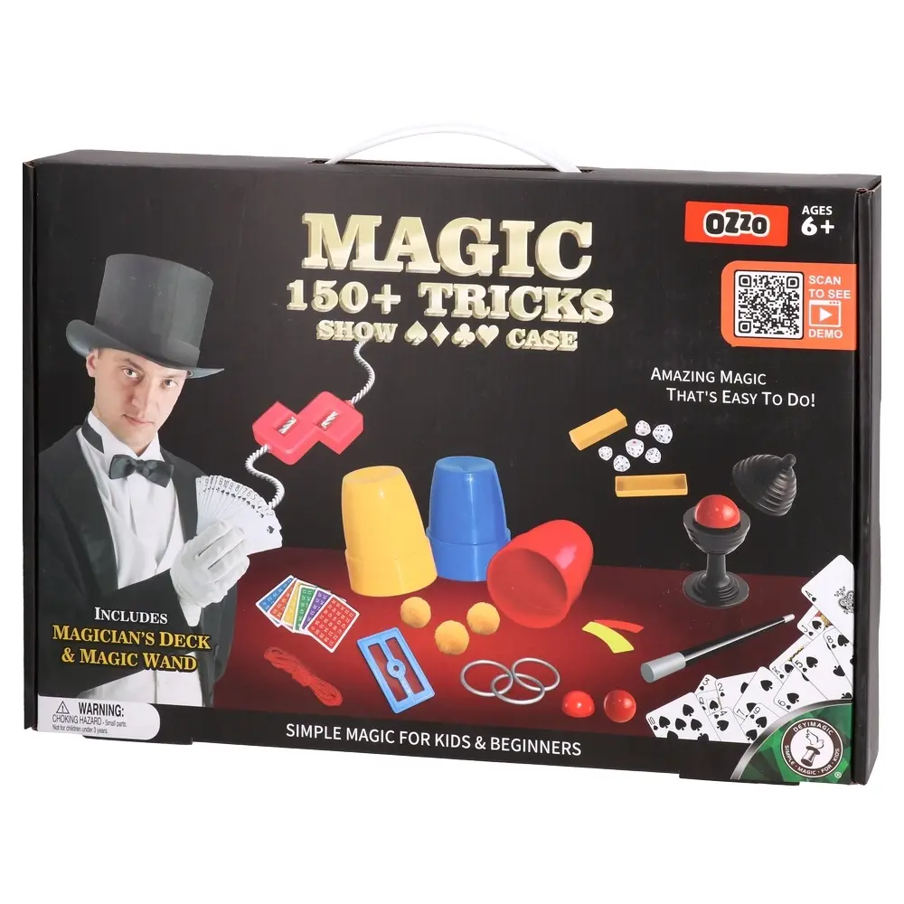 Ozzo Set sa magičnim trikovima Magic, 150+ trikova