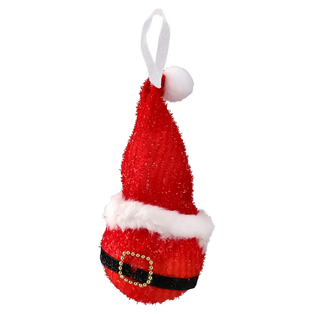 Novogodišnji ukras Deda Mraz, Crveni