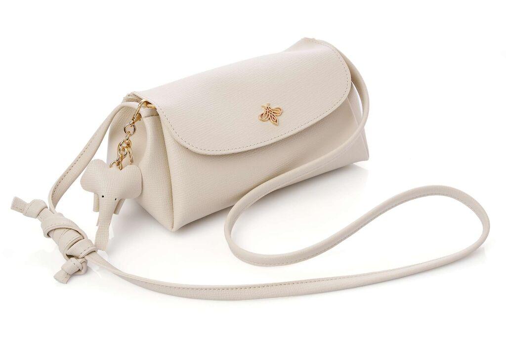 Lucky Bees Ženska torba Ava, Krem