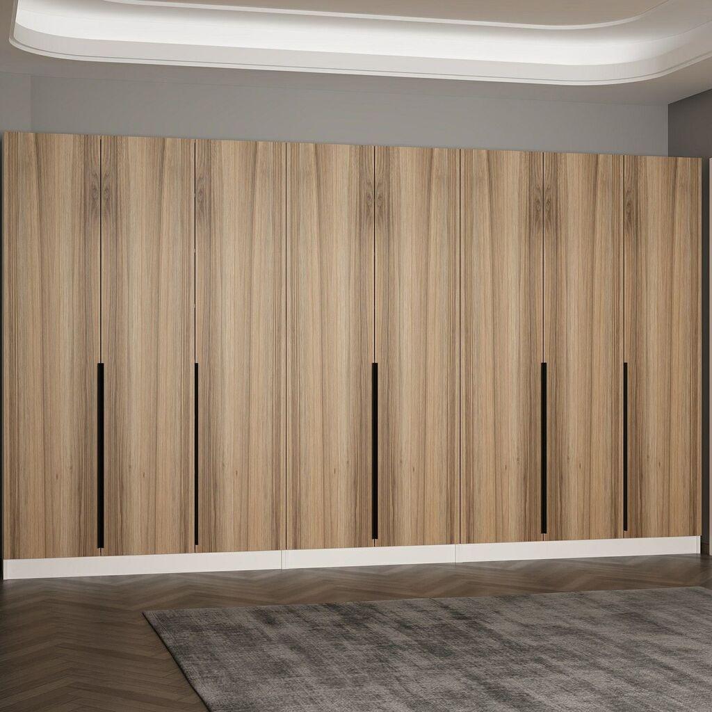 Hanah Home Ormar Noah-8284, 360x210x35 cm, Boje hrasta