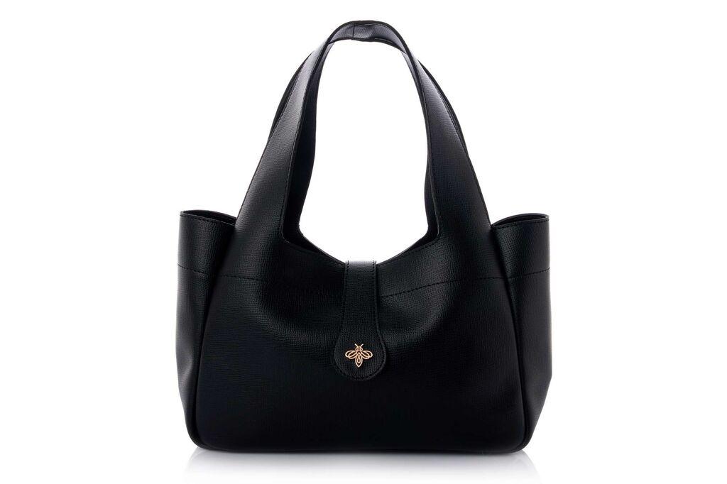Lucky Bees Ženska torba Margot, Crna