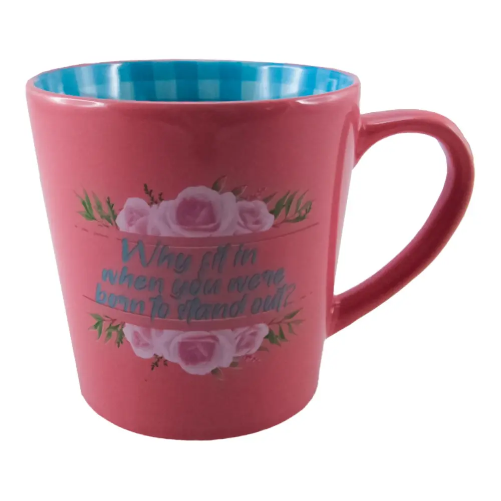 Festa Šolja Why fit in when you were born to stand out Herlig, Roze