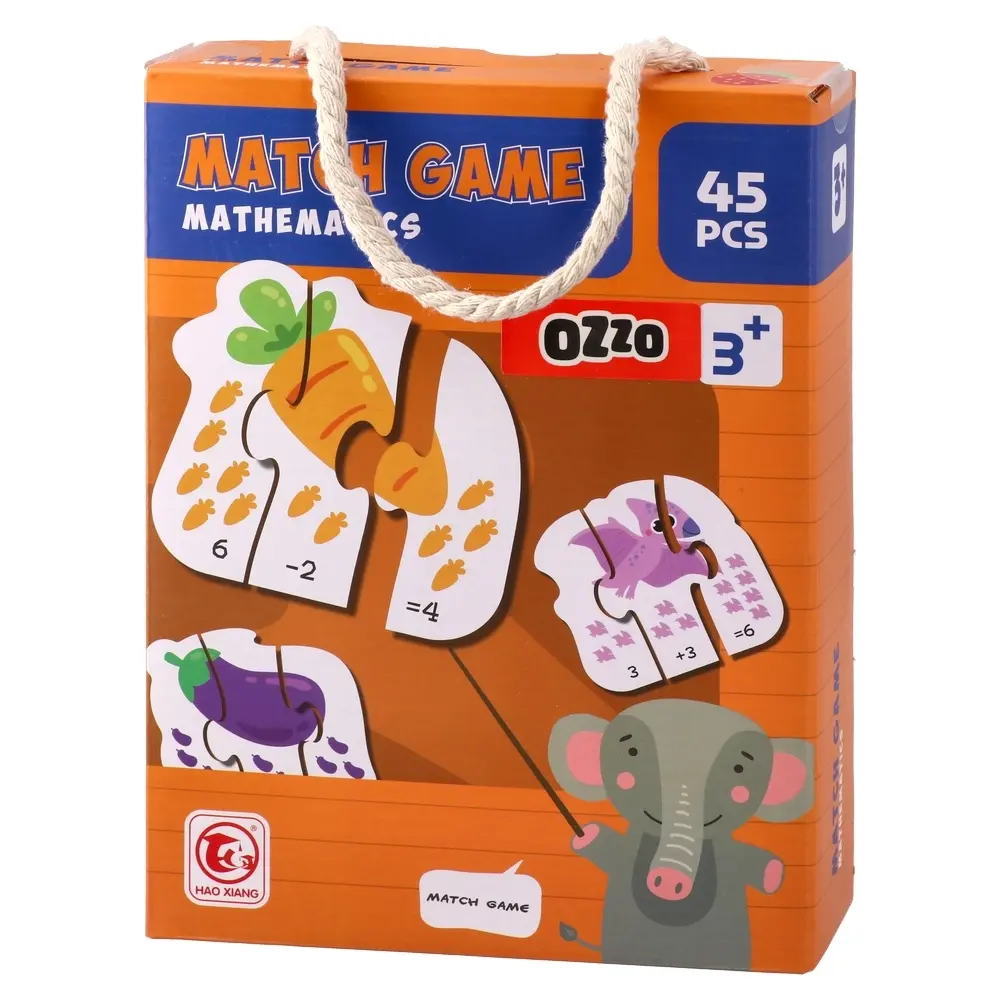Hao Xiang Edukativna igra Match game Mathematics, 45 delova